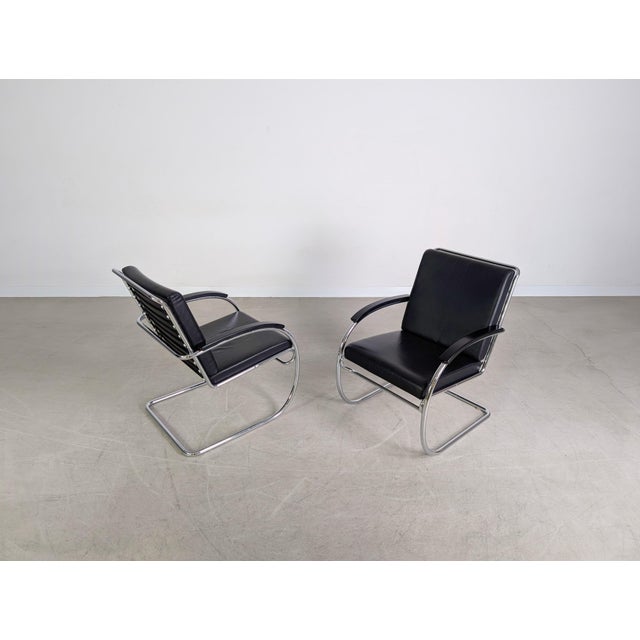 Mid-Century Modern KS 46 Armchair by Anton Lorenz for Thonet For Sale - Image 5 of 12