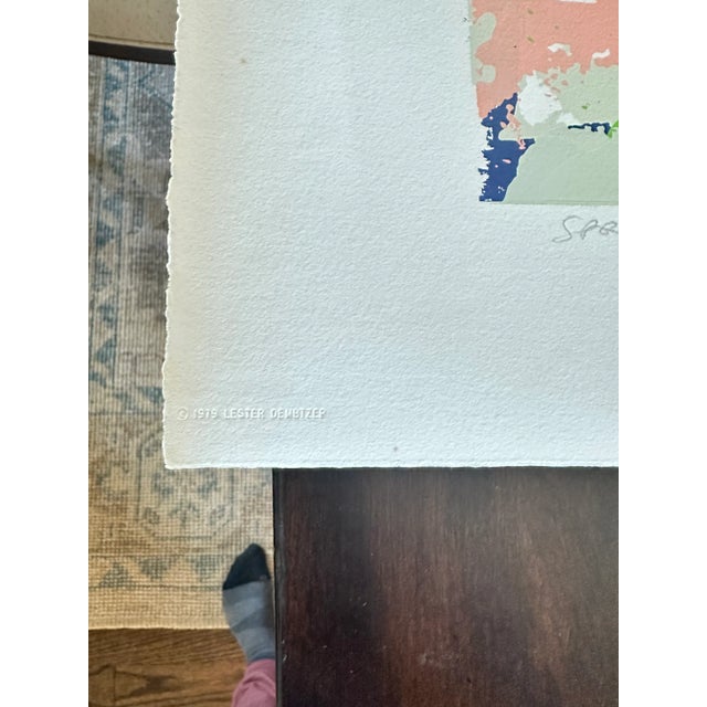 1980 "Spring and Increase" Abstract Print by Walter Darby Bannard For Sale - Image 4 of 8