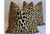 Custom Leopard Spot Safari Velvet Feather Down Pillows - A Pair For Sale - Image 10 of 11