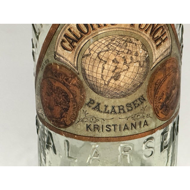 Antique Caloric Punch Liqueur Bottle: P. A. Larsen Paris 1878 For Sale - Image 4 of 10