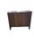 This piece is an antique flame mahogany chest of drawers featuring four graduated drawers accented with brass ring pulls...
