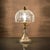 1960s Mid-Century Irish Table Lamp in Cut Crystal Glass & Brass, 1960s For Sale - Image 5 of 8