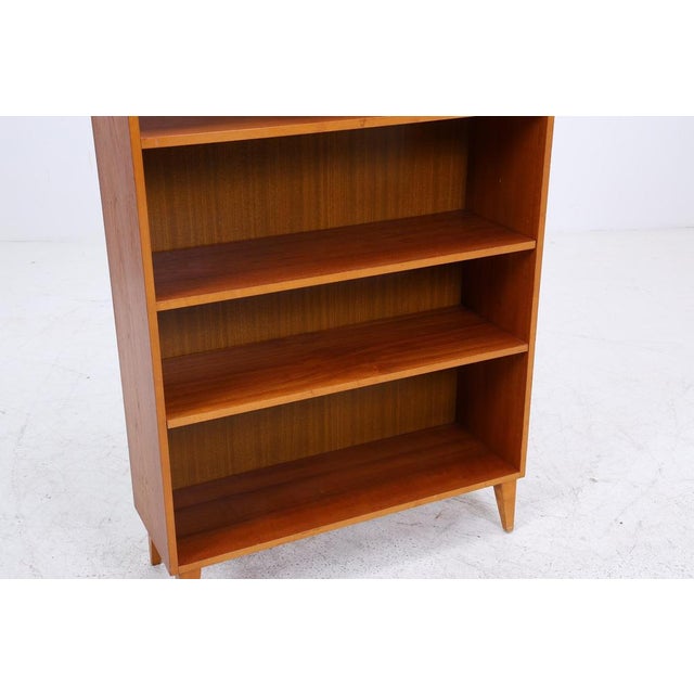 Wood Mid-Century Teak Bookshelf, 1960s For Sale - Image 7 of 11