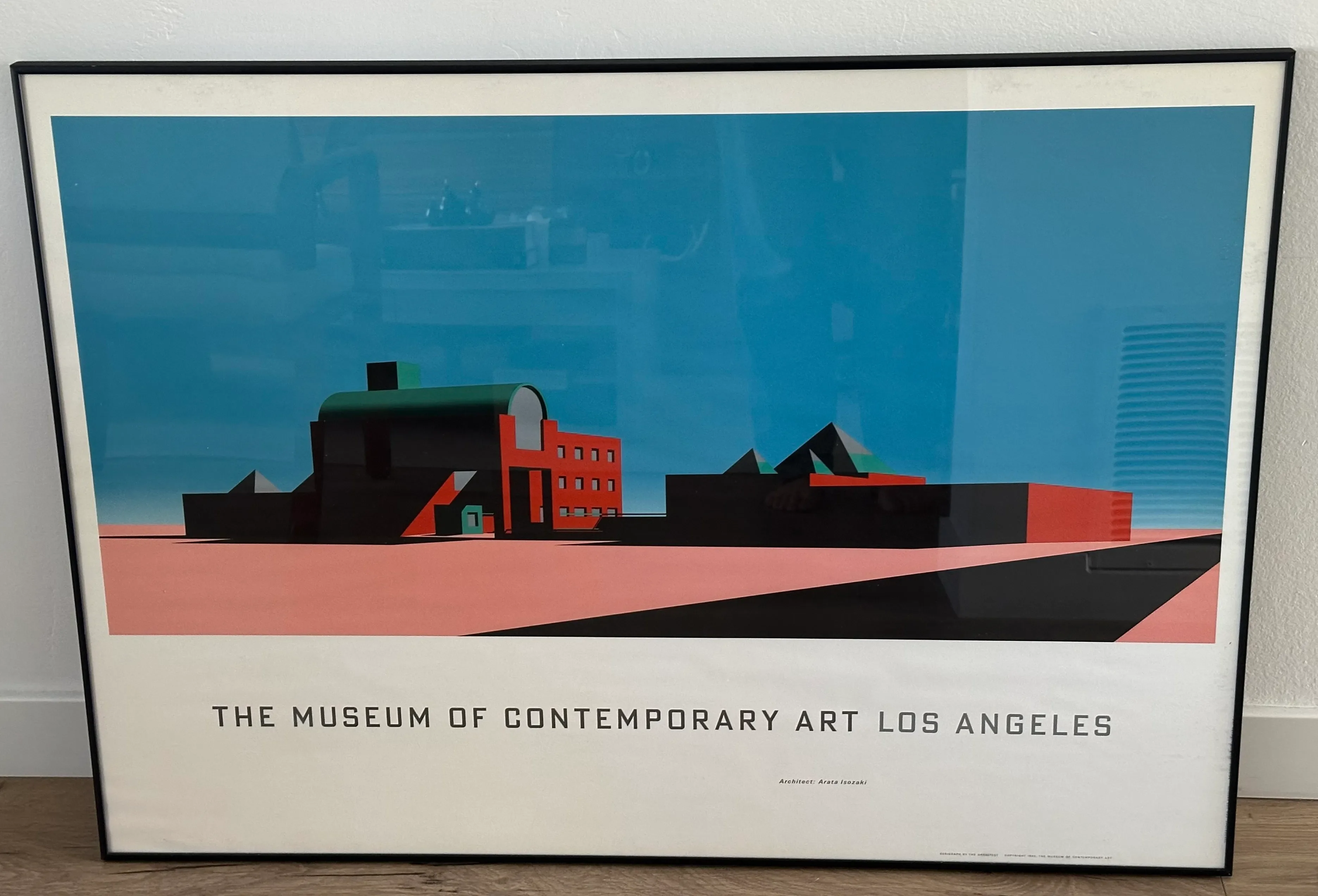 Museum of Contemporary Art in Los Angeles Print by Arata Isozaki