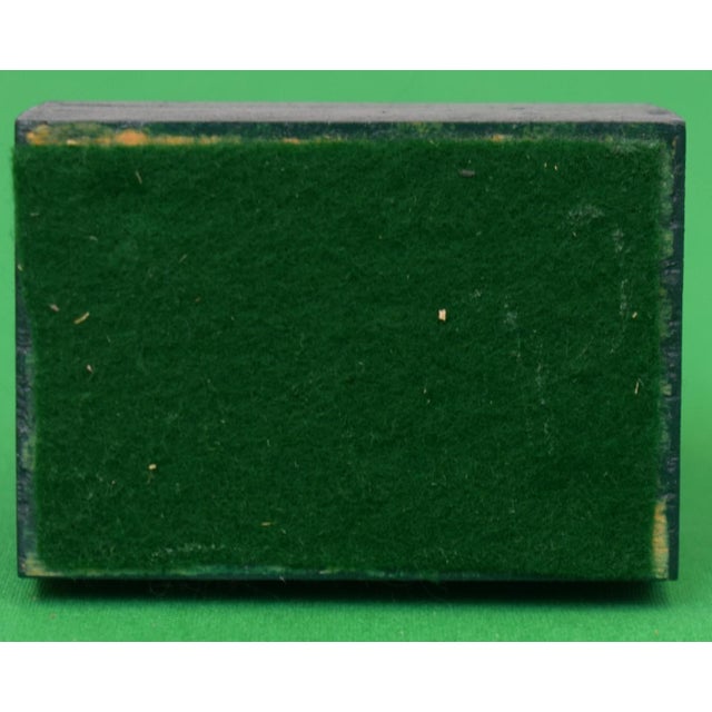 Mid 20th Century Set of 6 Marylou Whitney Hand Painted Jockey Silks Wood Slat/ Figurines For Sale - Image 4 of 7