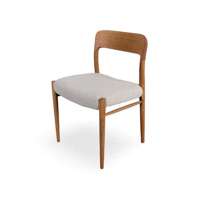 Danish Model 75 Chair in Teak by Niels Otto Møller For Sale - Image 9 of 9