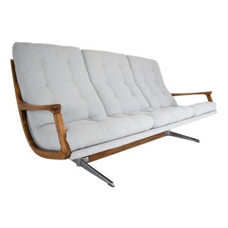 Scandinavian Three-Seater Sofa, Denmark, 1960s For Sale