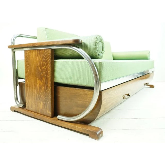 Bauhaus Sofa from Gottwald, 1935 For Sale - Image 10 of 11