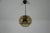 Amber Glass Pendant Lamp attributed to Koch & Lowy for Peill and Putzler, 1960s For Sale - Image 4 of 12