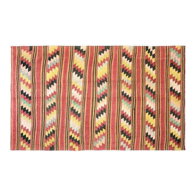 1960s Turkish Kilim For Sale