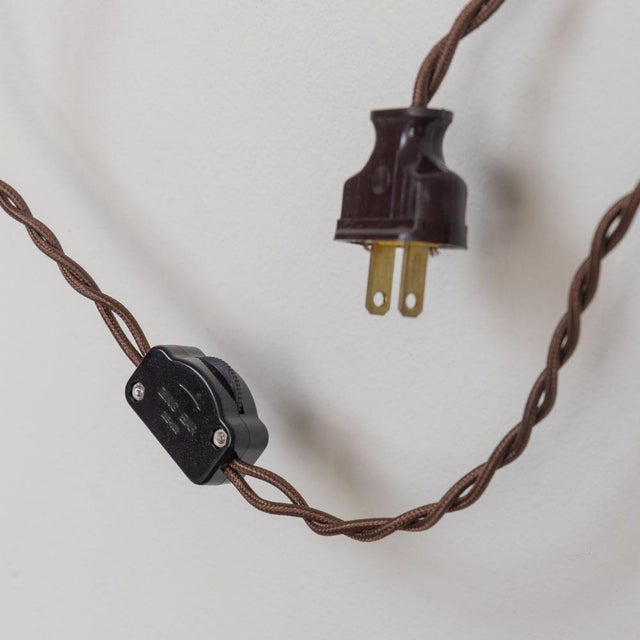 1960s French Rattan Sconces by Louis Sognot - a Pair For Sale - Image 10 of 10