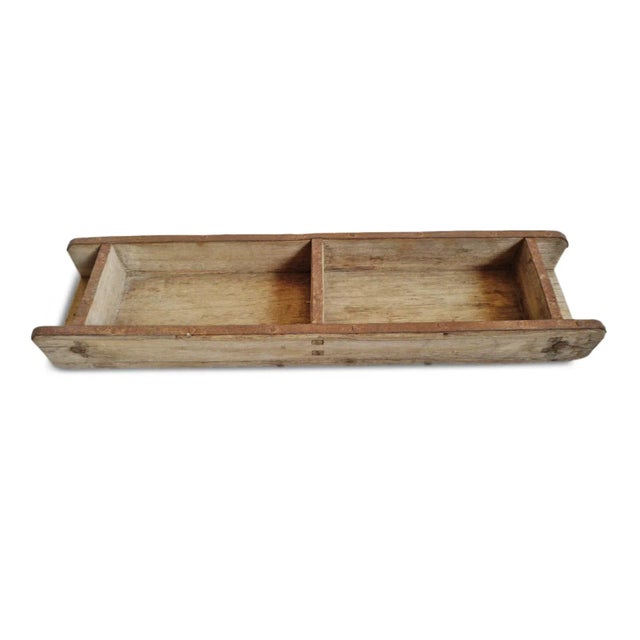 Handcrafted from reclaimed wood and once used in China for forming clay bricks by hand, these authentic vintage brick...