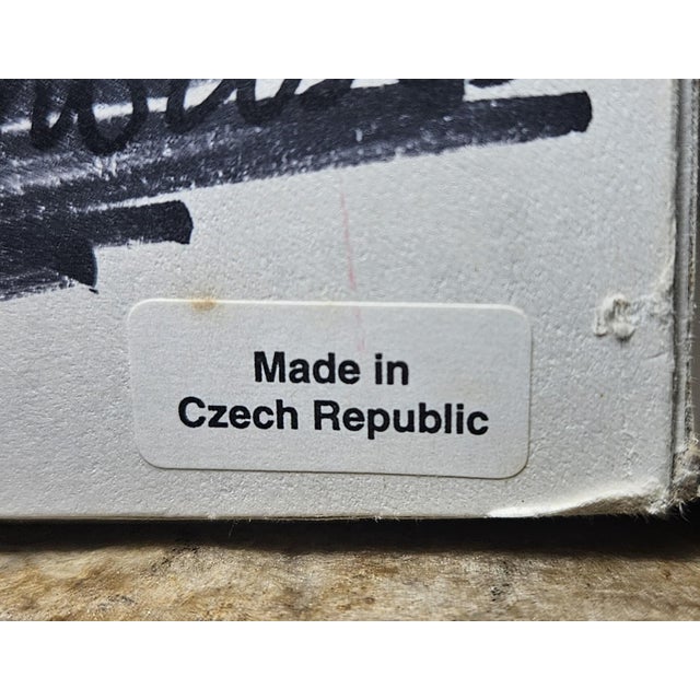 Vintage Set of 12 Czechoslovakian Glass Candlestick Clip-on Christmas Tree Ornaments For Sale - Image 13 of 14