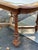 Late 19th Century Antique Writing Table With Leather Top For Sale - Image 5 of 11
