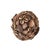 The Lega Bwami Society hat was crafted in the eastern regions of the Democratic Republic of Congo. This woven, palm fiber...