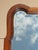 Antique English Queen Anne Style Wall-Mounted Mirror with Bevelled Mahogany Frame For Sale - Image 3 of 16