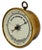 Metal Good Quality Antique Brass Ships Weather Barometer by Taylor Rochester New York - Circa Early 20th Century For Sale - Image 7 of 17