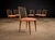 Rare Set of Six Dining Chairs by Joaquim Tenreiro in Caviúna Wood, Brazil, 1950s For Sale - Image 12 of 13