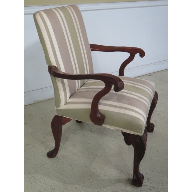 Baker Colonial Williamsburg Upholstered Dining Room Chairs Set of 6