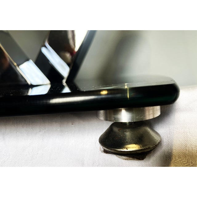 Silver Glass and Chrome-Plated Metal Coffee Table from Temperet Glass, 2000s For Sale - Image 8 of 18