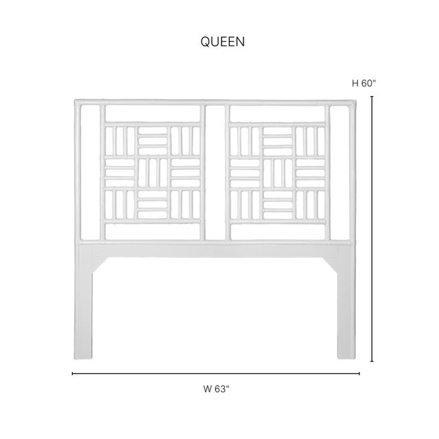 Modern Finn Headboard Queen - Light Gray For Sale - Image 3 of 6