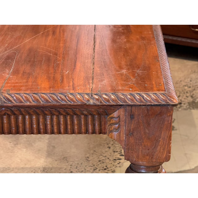 19th Century English Mahogany Table For Sale - Image 9 of 11