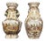 Chinese Porcelain Vases with Polychrome and Gold Decoration, Set of 2 For Sale
