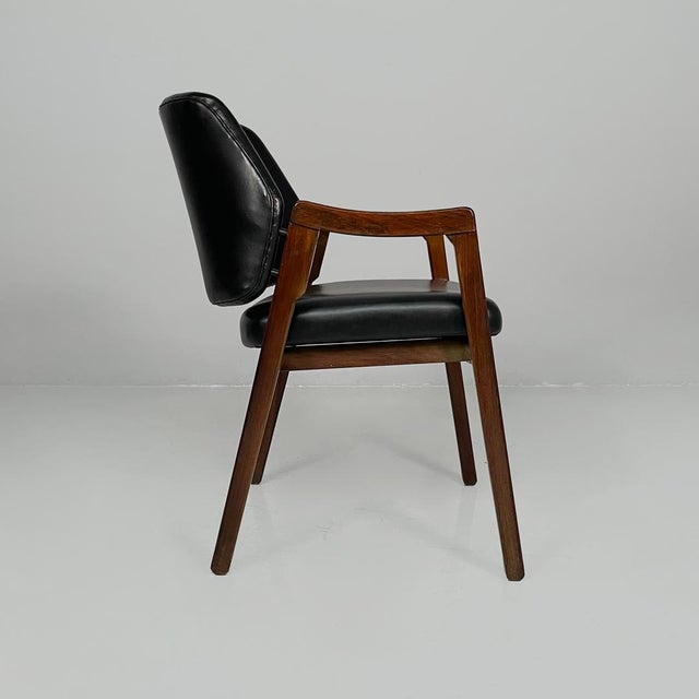 Mid-Century Modern Mid-Century Modern Italian Model 814 Chairs from Cassina, 1960s, Set of 6 For Sale - Image 3 of 18