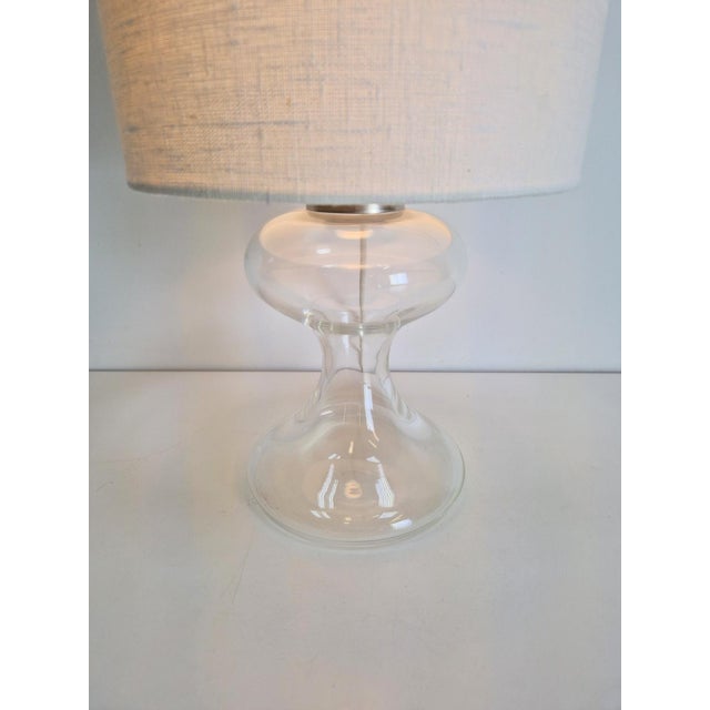 Vintage ML 1 Table Lamp in Glass by Ingo Maurer for M, 1960s For Sale - Image 10 of 11