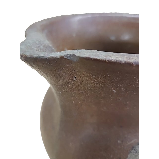 Antique Denstone Stoneware Pitcher – 1 Gallon – Marked S-11431 u.s. Standard For Sale - Image 4 of 10