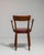 19th Century France Mid-century Modern Red Wood Lounge Chair For Sale - Image 11 of 11