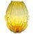 Mid 20th Century Vintage Amber Blown Bubble Glass Vase For Sale - Image 5 of 5