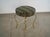 Vintage 1960's Mid century Modern brass vanity stool for sale. It was manufactured by Stanley Furniture, and was...