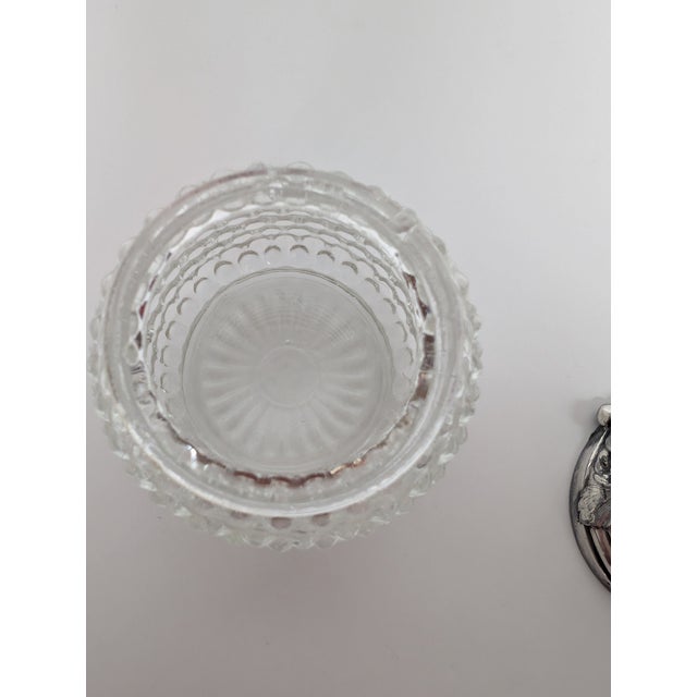 Antique Jelly Jar Silver Top For Sale - Image 4 of 4