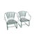 Mid-Century Modern Wrought Iron Pinecrest Bouncer Patio Chairs - A Pair For Sale - Image 13 of 14