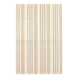 Dash & Albert by Annie Selke Olive Branch Woven Cotton Rug, 7' 6" x 9' 6" For Sale