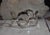 Late 20th Century Mod Sterling Silver Circle Cuff Bracelet For Sale - Image 9 of 15