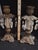 Mid 20th Century Brass Crystal Candlestick Holders With Prisms, Pair For Sale - Image 5 of 5