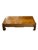 Traditional 1970's Thomasville Burl Wood Ming Style Coffee Cocktail Table For Sale - Image 3 of 12
