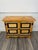This is an Early American Style Solid Pine Console Cabinet made by the Ethan Allen Company. It's finished natural pine...