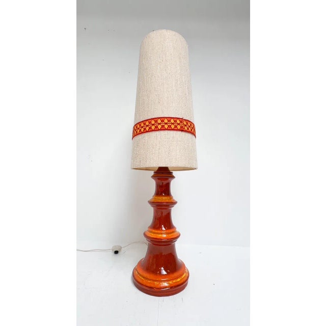 Ceramic Fat Lava Floor Lamp from Hustadt Leuchten, 1960s For Sale - Image 13 of 13