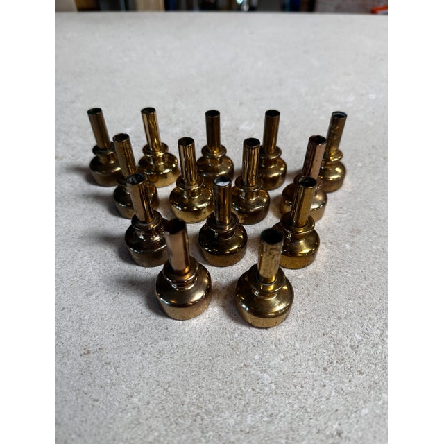 Hans-Agne Jakobsson Hans-Agne Jakobsson Brass Candle Holder, 1960s For Sale - Image 4 of 7