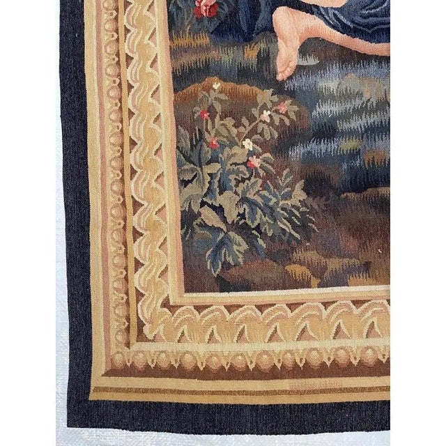 Late 20th Century Late 20th Century Angel Design Tapestry For Sale - Image 5 of 9