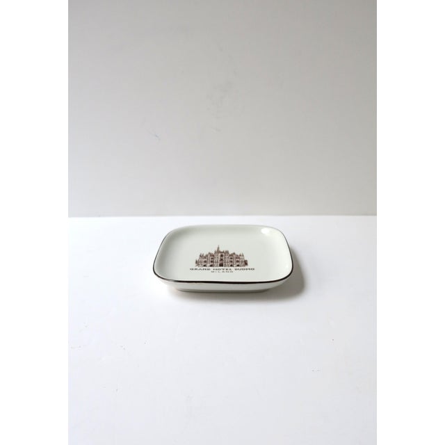Richard Ginori Porcelain Jewelry Dish Grand Hotel Milano For Sale In New York - Image 6 of 9