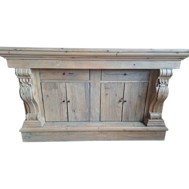 Handcrafted Pine Wood Chairish