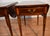 English 1970 Hickory Furniture English Sheraton Mahogany Inlaid Pembroke Side End Tables For Sale - Image 3 of 16