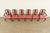 Late 20th Century Henkel Harris Queen Anne Solid Cherry Wood Dining Chairs, Set of Six For Sale - Image 5 of 14