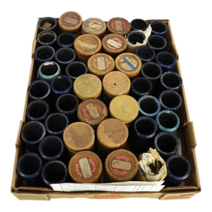 Collection of 47 Antique Edison Phonograph Cylinders C1890