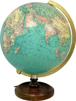Illuminated Glass Globe from Jro Verlag München, 1960s