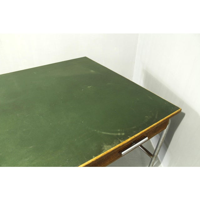 Vintage Bauhaus Desk in Oak, 1930s For Sale - Image 13 of 18